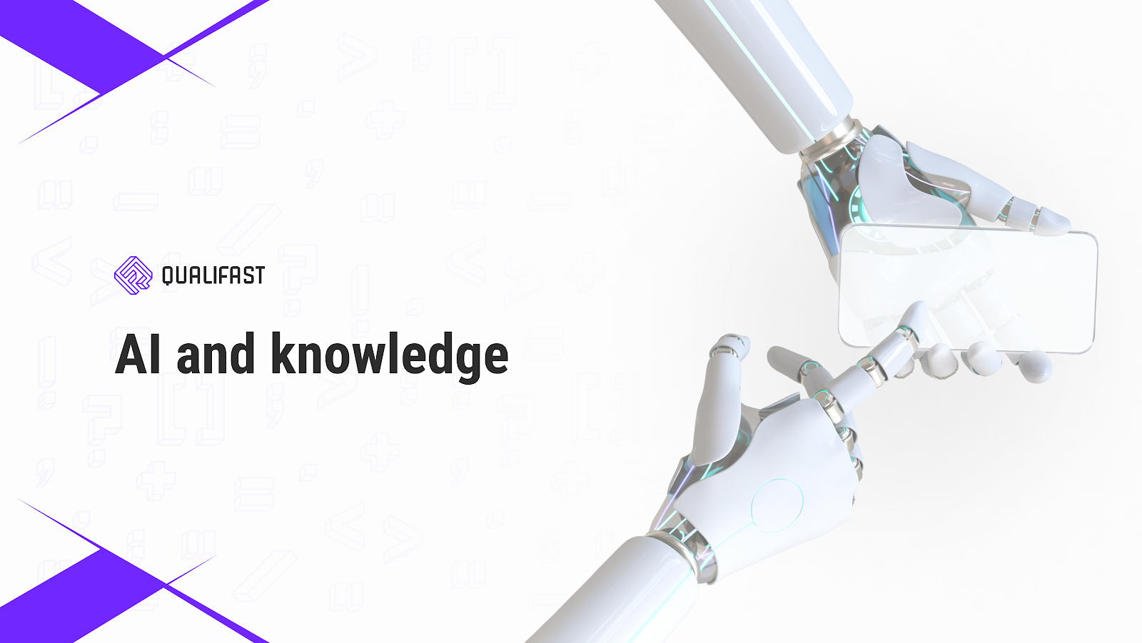 AI and knowledge