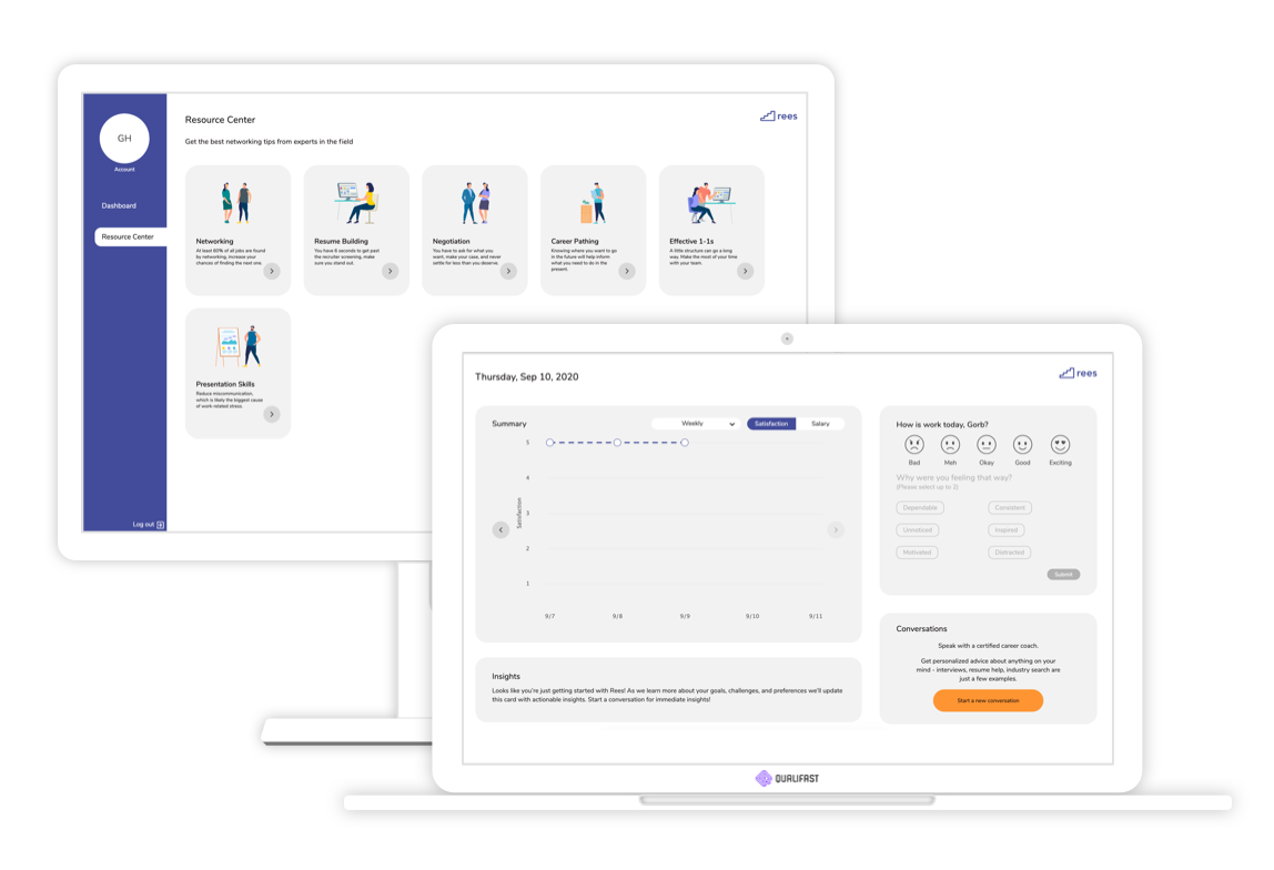 Rees: Career coaching for everyone, developed by Qualifast