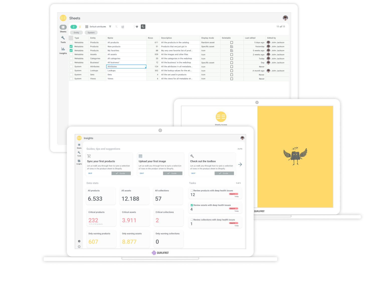 Three new products developed by Qualifast