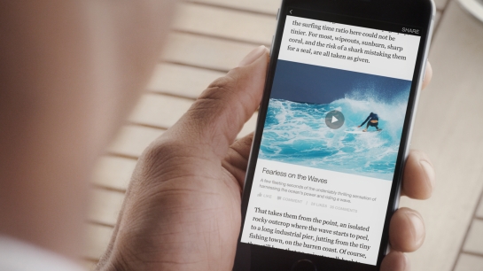 An example of Facebook instant article